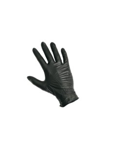GUANTES DESECHABLES DE NITRILO NEGRO 0,12 MM JUBA 570NR