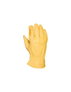 GUANTE CONDUCTOR CUERO FLOR VACUNO AMARILLO JUBA