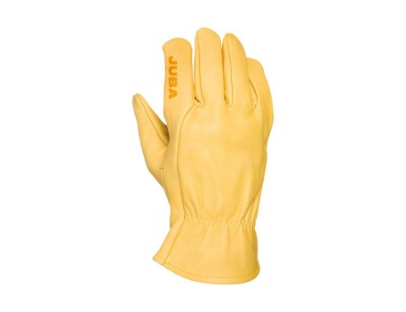 GUANTE CONDUCTOR CUERO FLOR VACUNO AMARILLO JUBA