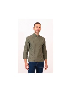 CHAQUETA M/L COCINA VERDE CAQUI TALLA S