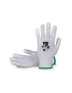 GUANTE NYLON URETANO SIN COSTURAS 610 BLANCO