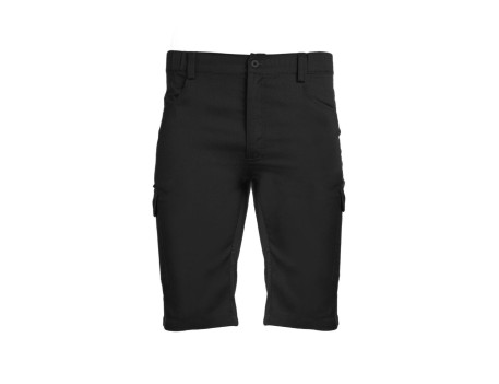 BERMUDA PAT MULTIB. NEGRO T-S