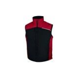 CHALECO ACOLCHADO FIDJI2 NEGRO-ROJO DELTAPLUS