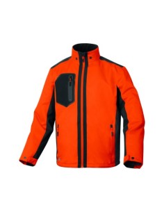 PARKA IMPERMEABLE DELTAPLUS AREN NARANJA/GRIS