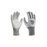 GUANTE ANTICORTE HDPE/POLIUR. 550 GRIS