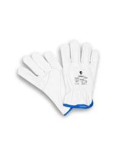 GUANTE CUERO FLOR BLANCO TFV RESISTENTE