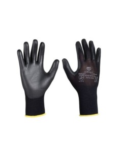 GUANTE NYLON PU ULTRAFINO NEGRO RESISTENTE