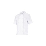 CHAQUETA DE COCINERO MANGA CORTA VELILLA