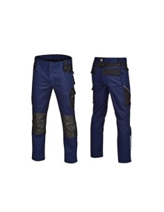 PANTALÓN STRETCH-PRO MARINO/NEGRO ADEEPI 2