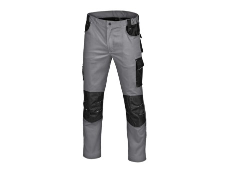 PANTALÓN STRETCH-PRO GRIS/NEGRO ADEEPI