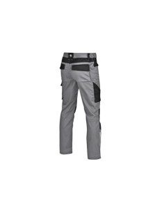 PANTALÓN STRETCH-PRO GRIS/NEGRO ADEEPI 2