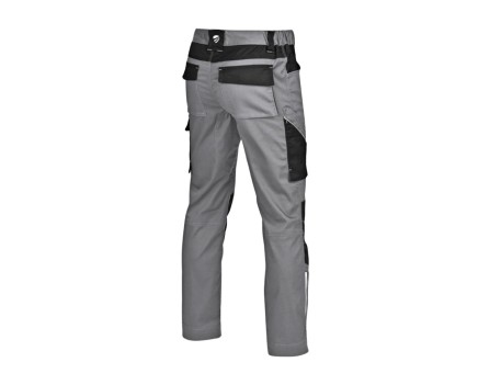 PANTALÓN STRETCH-PRO GRIS/NEGRO ADEEPI