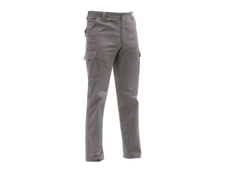 PANTALÓN STRETCH TÉCNICO 65/35/2 GRIS