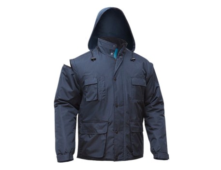 PARKA IGNÍFUGA JUCAR CON MANGAS DESMONTABLES