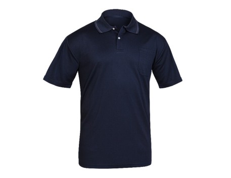 POLO BASIC COOLDRY MANGA CORTA MARINO