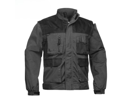 CAZADORA STRETCH FORTE GRIS MULTIBOLSILLOS