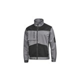 CAZADORA STRETCH-PRO GRIS/NEGRO ELASTICA CONFORT
