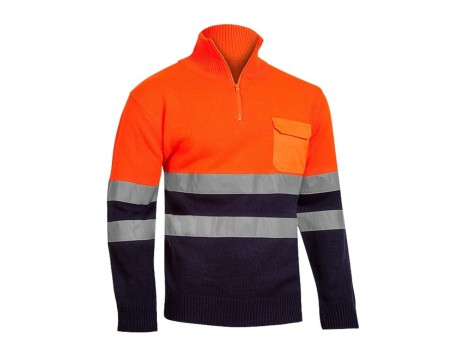 JERSEY ALTA VISIBILIDAD 1090 NARANJA/MARINO ADEEPI