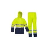 TRAJE AGUA ALTA VISIBILIDAD BICOLOR PU