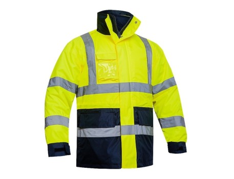 PARKA AV 4X1 CON CHALECO INTEGRADO AMA/MAR