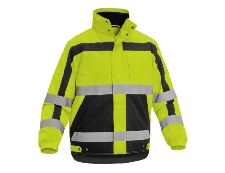 PARKA FORTE ALTA VISIBILIDAD AMARILLO/NEGRO