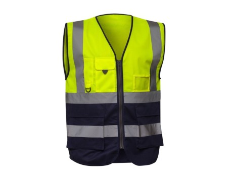 CHALECO AV DOBLE AMARILLO/MARINO ADEEPI