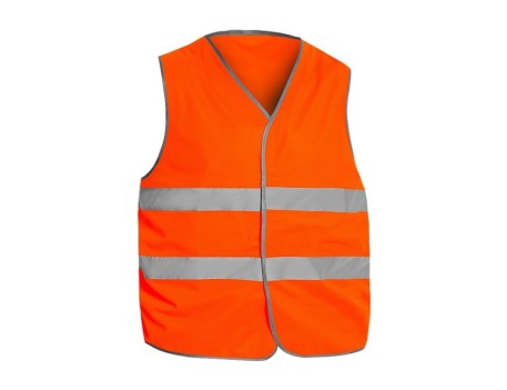 CHALECO ALTA VISIBILIDAD NARANJA ADEEPI