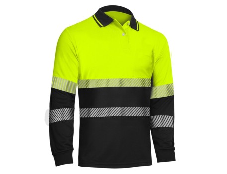 POLO IGNÍFUGO ALTA VISIBILIDAD SAREMO M/L