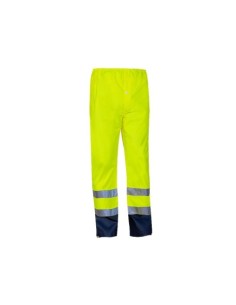 PANTALÓN ALTA VISIBILIDAD AGUA AMARILLO/MARINO