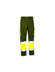 PANTALÓN AV 1050 AMARILLO/VERDE ALTA VISIBILIDAD