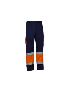PANTALÓN ALTA VISIBILIDAD COMBINADO FORRADO CLASE 1