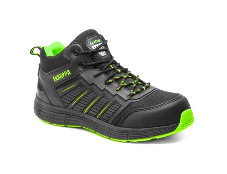 BOTA DE SEGURIDAD BENGALA S1P NEGRO/VERDE
