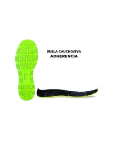 BOTA DE SEGURIDAD BENGALA S1P NEGRO/VERDE 2