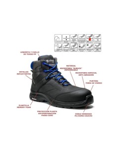 BOTA ASTERIA S3 WR CI HI SRC NEGRO 2