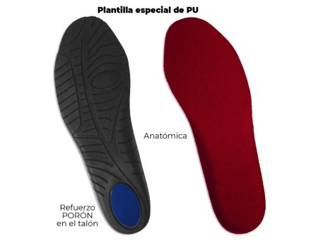 BOTA ELECTRA SBP SEGURIDAD NEGRO/ROJO