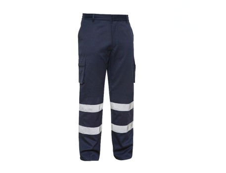 PANTALÓN IGNÍFUGO SARECO CON BANDAS REFLECTANTES