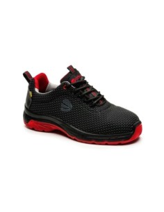 ZAPATO APOLO S3 SRC ESD NEGRO/ROJO