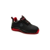 ZAPATO APOLO S3 SRC ESD NEGRO/ROJO