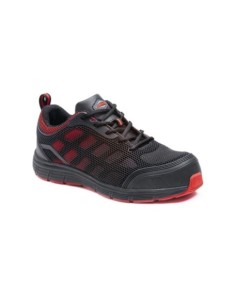 ZAPATO REJILLA SPIDER NEGRO/ROJO