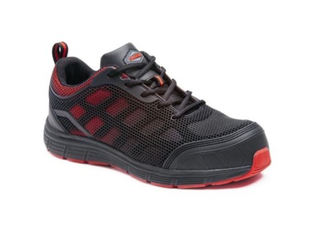 ZAPATO REJILLA SPIDER NEGRO/ROJO