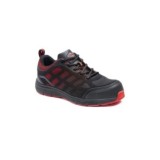 ZAPATO REJILLA SPIDER NEGRO/ROJO