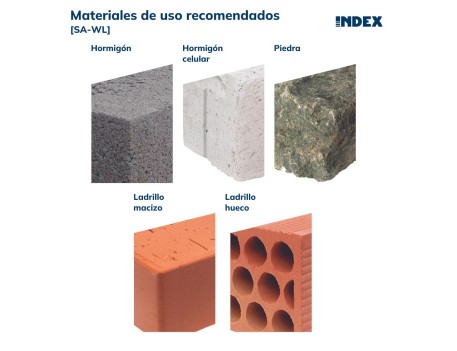TORNILLOS FIJACIÓN WC Y BIDÉ LATÓN INDEX SAWL05080
