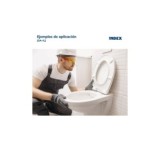 FIJACIÓN INOX PARA WC Y BIDÉ CON TACO LARGO 6X80