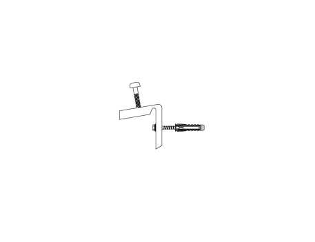 FIJACIÓN HORIZONTAL MULTIPOSICIÓN PARA WC 6X600 INDEX
