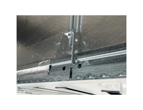 PLETINA DE CUELGUE GALVANIZADA PARA FALSOS TECHOS 6MM INDEX