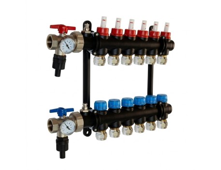 COLECTOR PLASTICO 7 CIRCUITOS C/EUROCO 16X3/4
