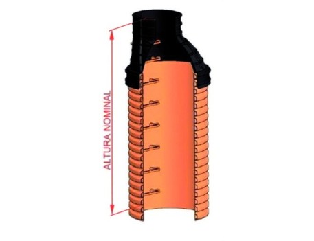POZO SANECOR 1000 SIN BASE 2.5 METROS