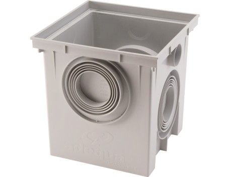 ARQUETA PVC 30X30 CM GRIS ARQ-3030-G ADEQUA