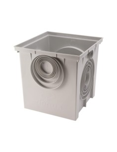 ARQUETA PVC 40X40 CM GRIS ARQ-4040-G ADEQUA