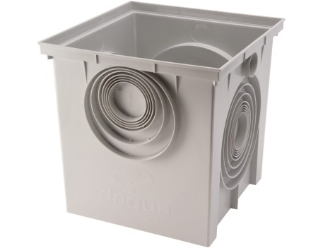 ARQUETA PVC 40X40 CM GRIS ARQ-4040-G ADEQUA
